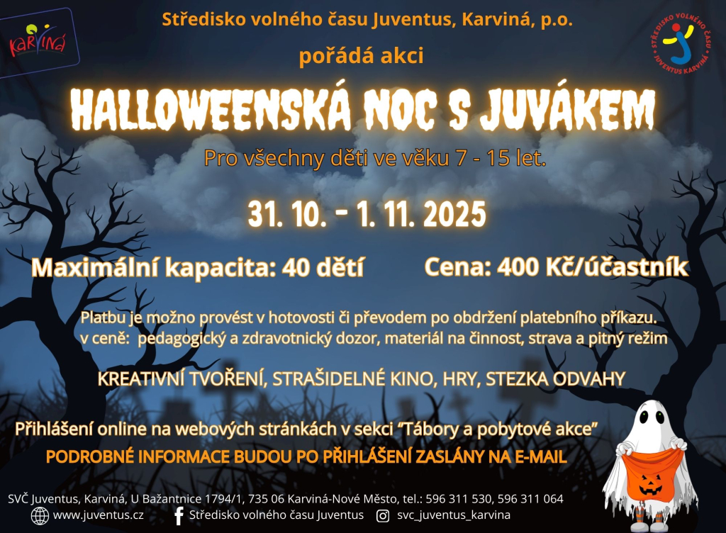 Halloweenská noc s Juvákem 